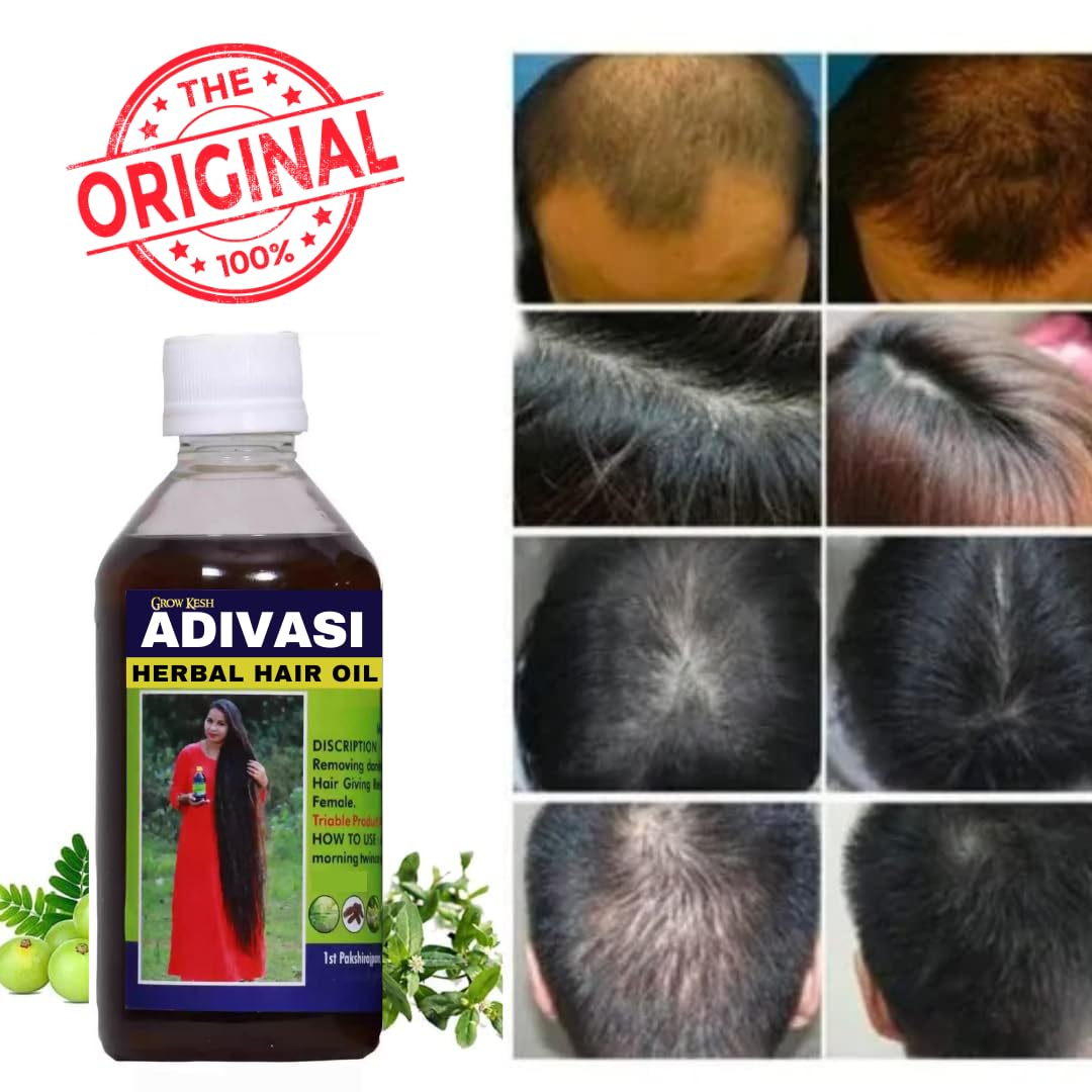 🍃Original Adivasi Herbal Hair Oil 💥Buy 1 Get 1 Free💥50% Off Deal for Today Only