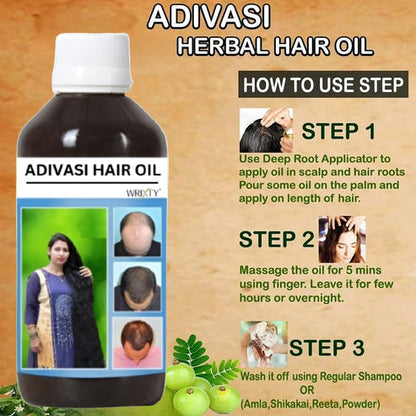 🌿Adivasi Herbal Hair Oil💥Buy1 Get1 Free💥