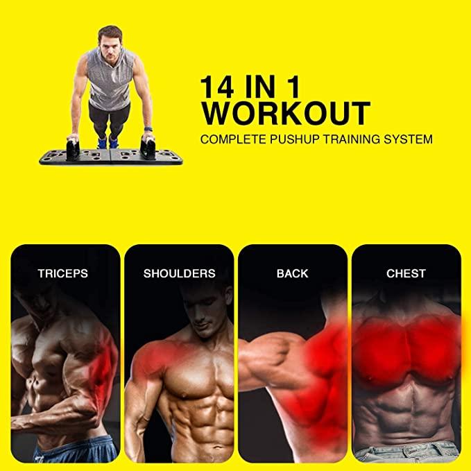 14 in 1 Board Push-up Bar