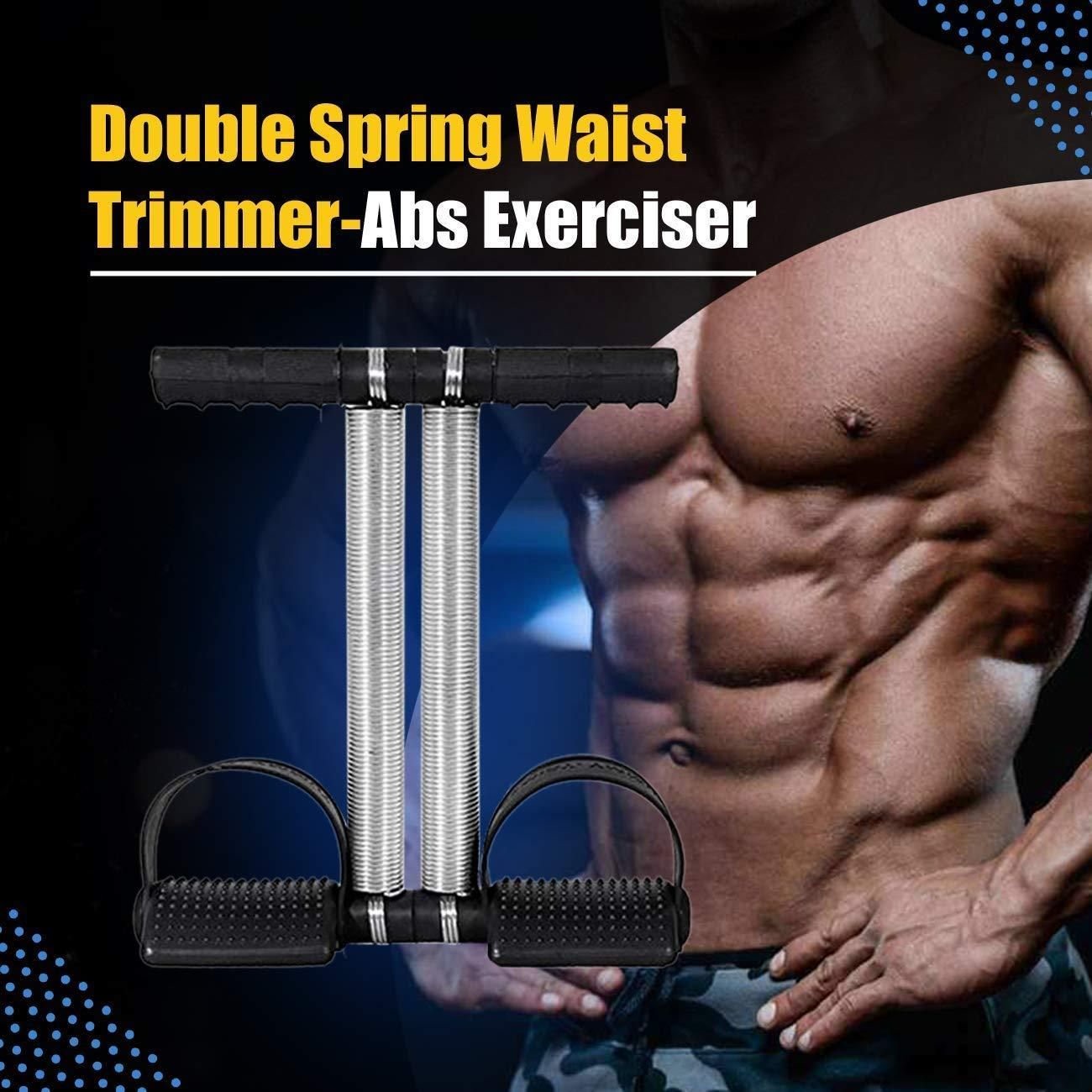 Gym Utility - Double Spring Tummy / Waist Trimmer Ab Exerciser. ⭐⭐⭐⭐⭐(4.9/5) (10000+ Verified Reviews)