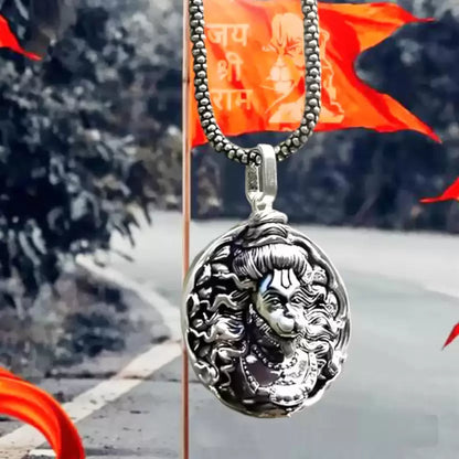 🌟 Men’s Silver Chain with Hanuman Pendant 🌟🙏 |🔥50% Off 🔥| 🏹Jai shree Ram🏹| Free Shipping 🚚|⭐⭐⭐⭐⭐