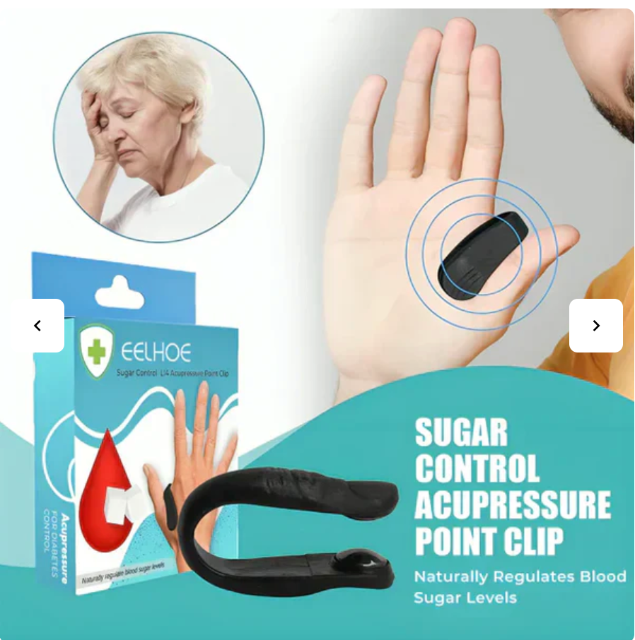 Acupressure+Sugar Control Point Clip - Buy 1 Get 1 FREE🔥