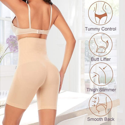 4-in-1 Shaper - Quick Slim Shape Wear Tummy, Back, Thighs, Hips - Body Shaper