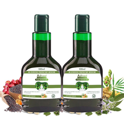 🌿Natural Adivasi Ayurved Pain Relief Oil 😍Buy 1 Get 1 Free😍