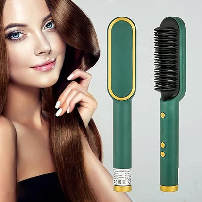 👩Professional Electric Hair Straightener Comb Brush💥50% Off Festival's Offer🤩