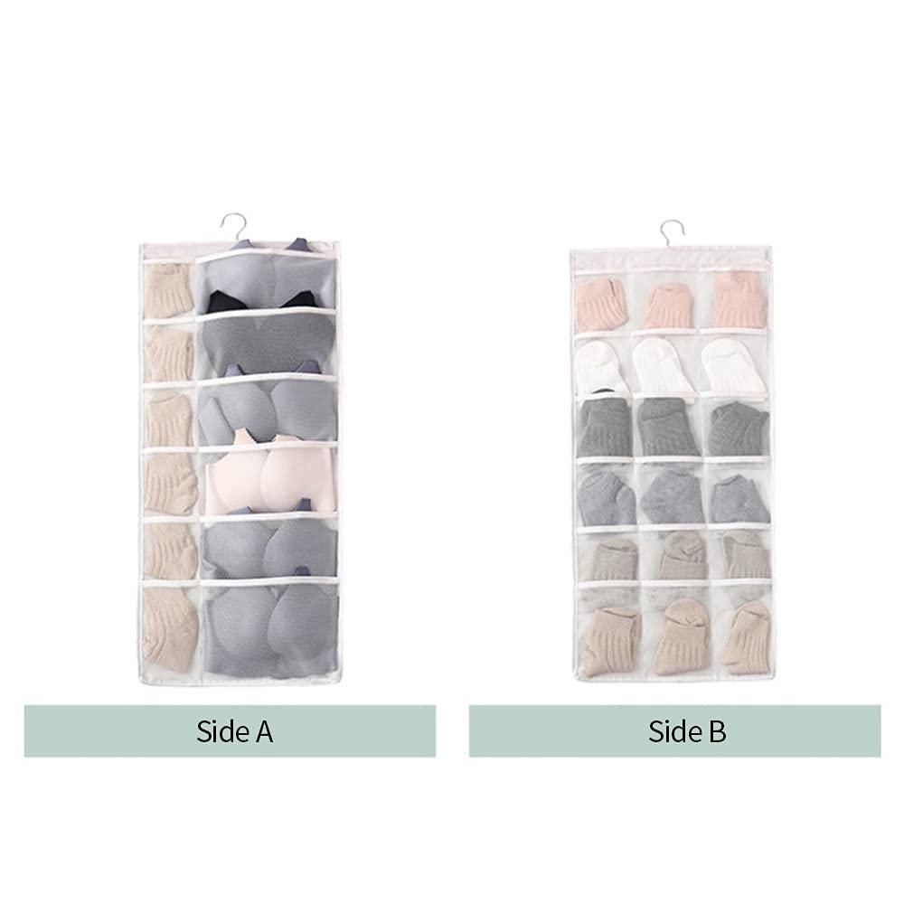 💥Flat 50% OFF😍 Double Sided Hanging Closet Organizer Storage Bag