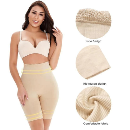 4-in-1 Shaper - Quick Slim Shape Wear Tummy, Back, Thighs, Hips - Body Shaper