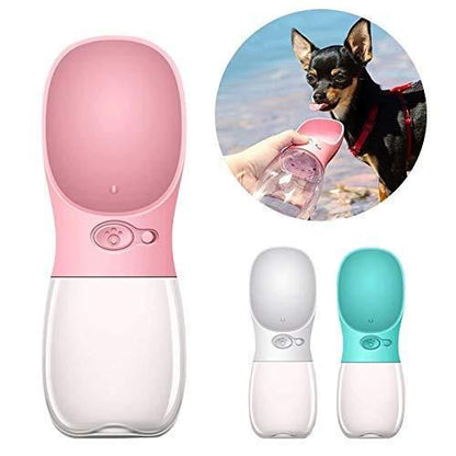 Leak Proof Portable Puppy Water Dispenser Drinking Feeder Pet Care Cup  (12 Oz / 350ml)