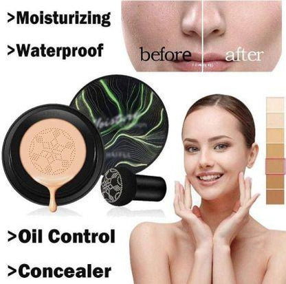 💥Flat 50% OFF only Today 😍 Sunisa 3 in 1 Air Cushion Waterproof foundation CC Cream🎨