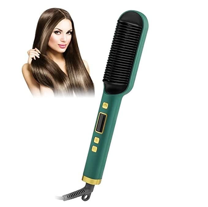 👩Professional Electric Hair Straightener Comb Brush💥50% Off Festival's Offer🤩