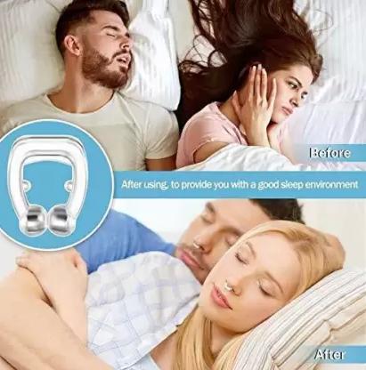 💥Flat 50% OFF Sale😍 Anti Snoring Nose Clip Device for Men Women Nasal Strips Stops Snoring