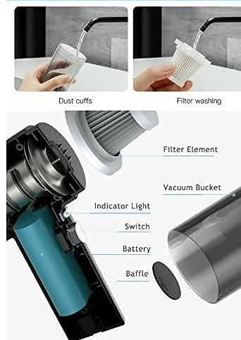 🔥 Portable Air Duster Wireless Vacuum Cleaner 60% Off Today 🔥