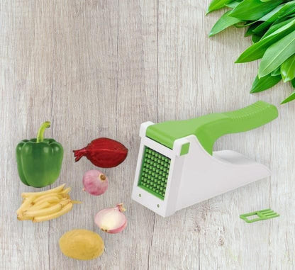 🍅🥕 Heavy-Duty Manual Vegetable Chopper & Chipper 🥦🔪 - Slice, Dice, and Chop with Ease