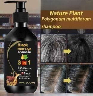 (50% OFF) BLOSDREAM 3 in 1 Black Hair Shampoo (Ammonia Free)